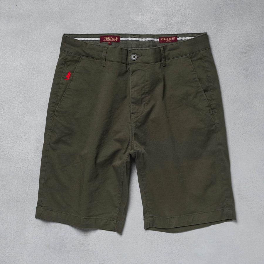 Bermuda shorts in cotton gabardine