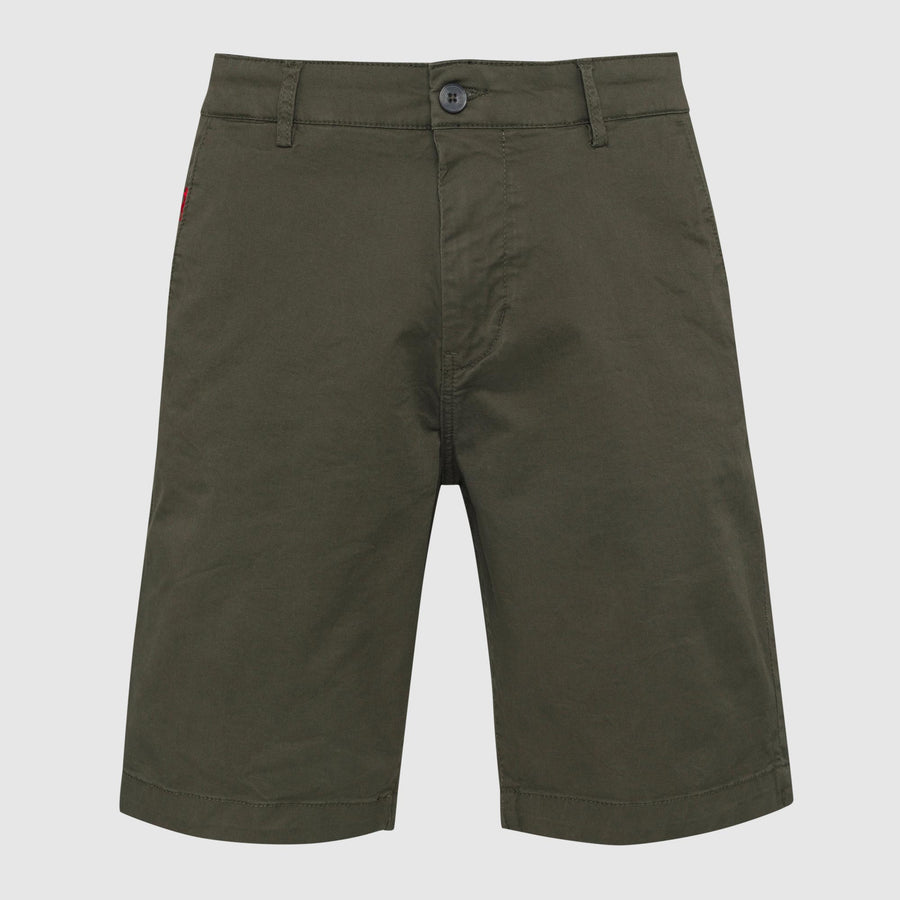 Bermuda shorts in cotton gabardine