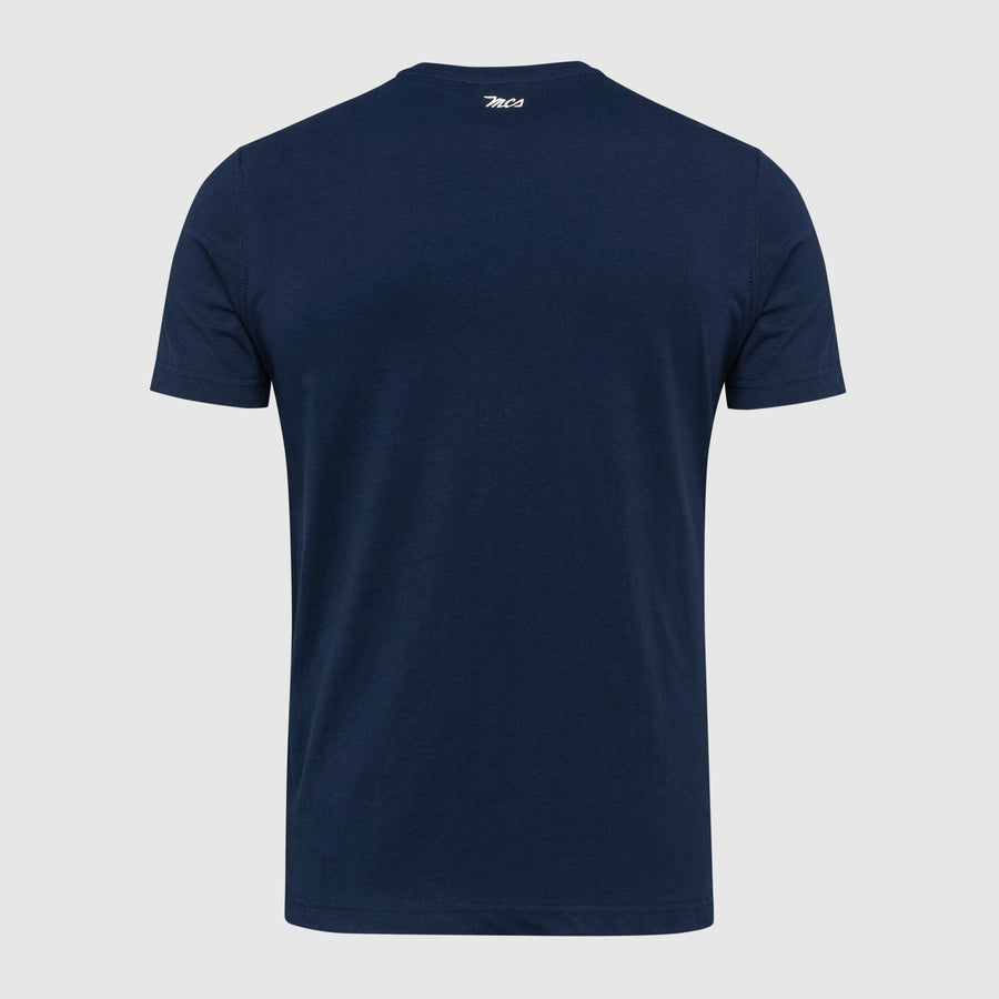 T-shirt with printed lettering