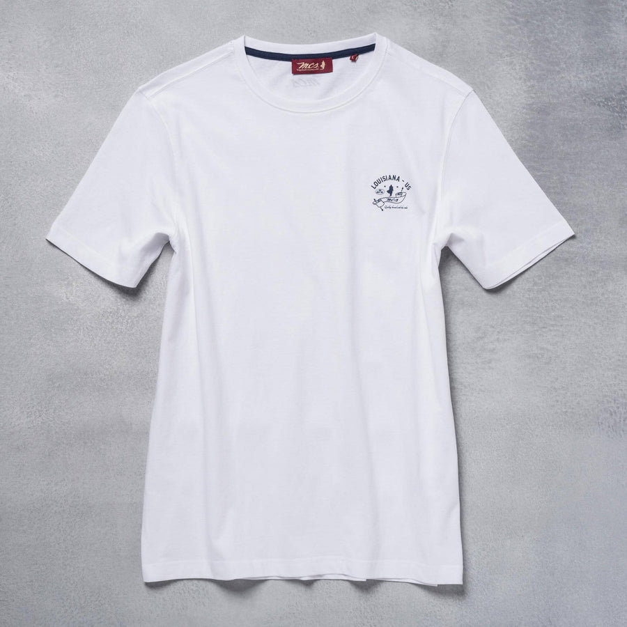 T-Shirt con scritta piccola