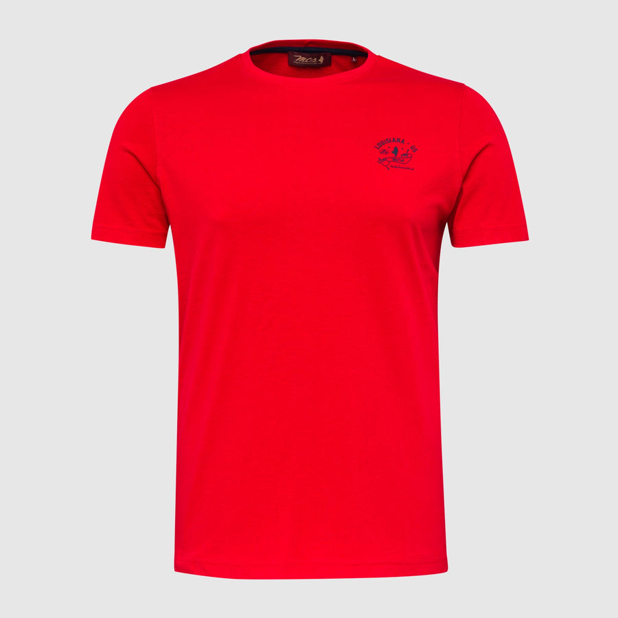 T-Shirt con scritta piccola