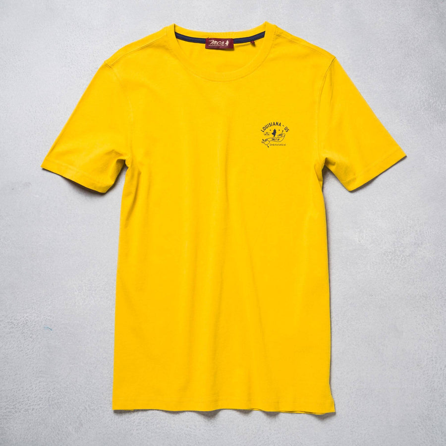 T-Shirt con scritta piccola