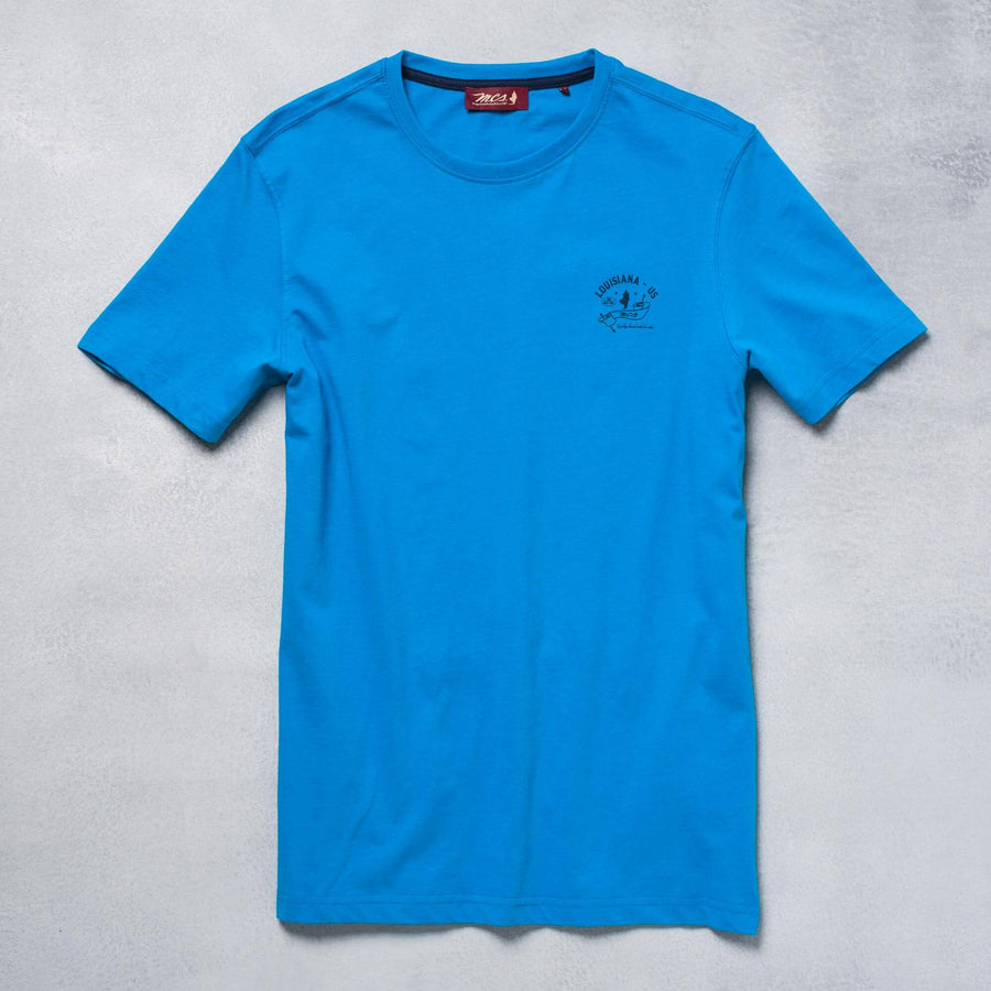 T-Shirt con scritta piccola