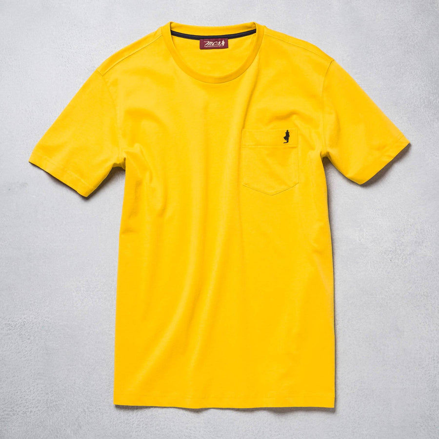 T-Shirt Tinta Unita con Taschino