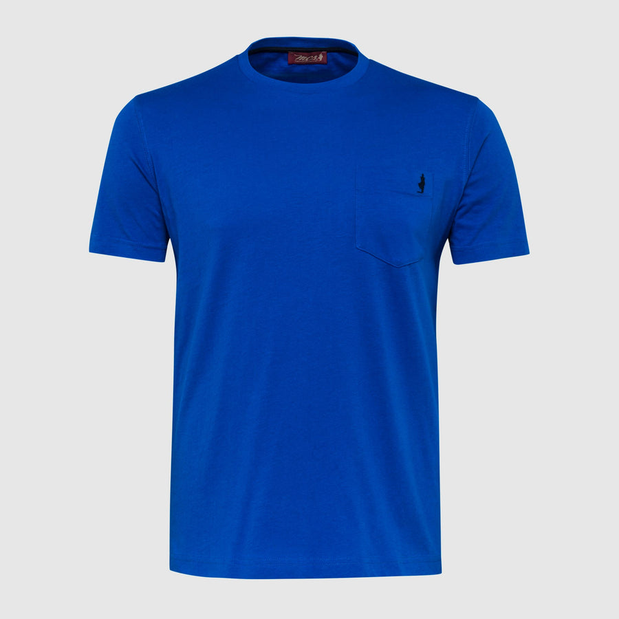 T-Shirt Tinta Unita con Taschino