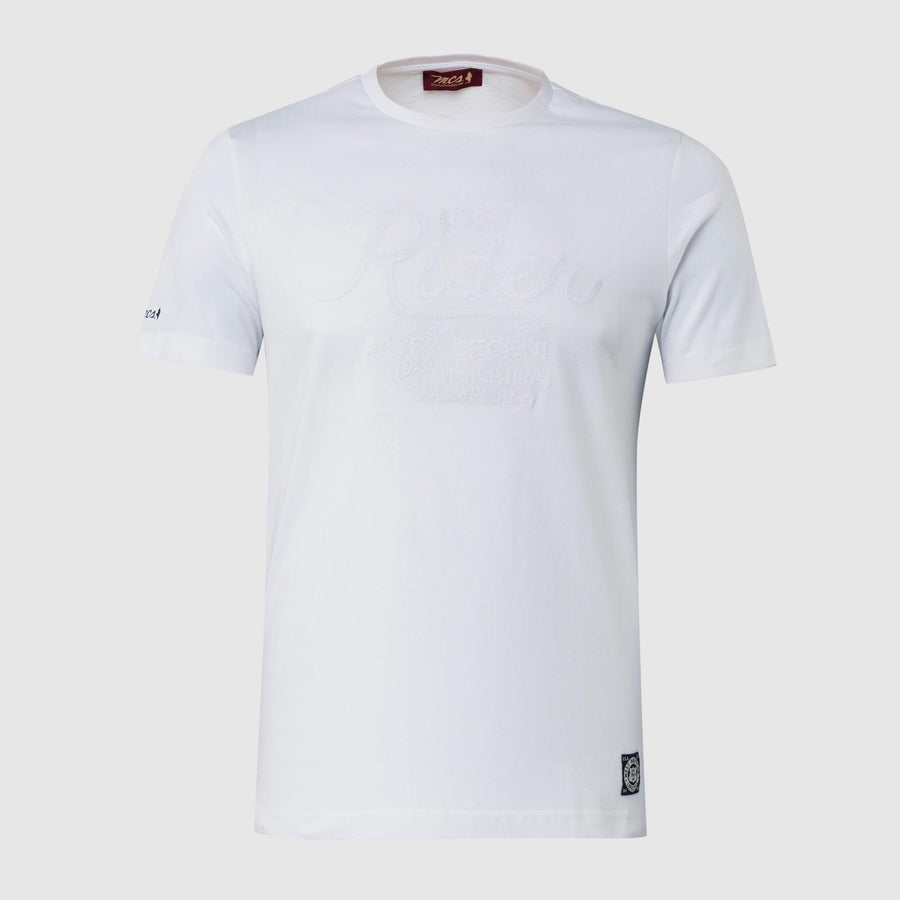 T-Shirt con artwork ricamato