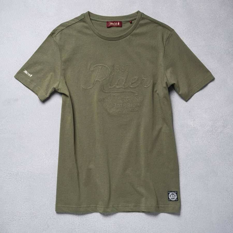 T-Shirt con artwork ricamato