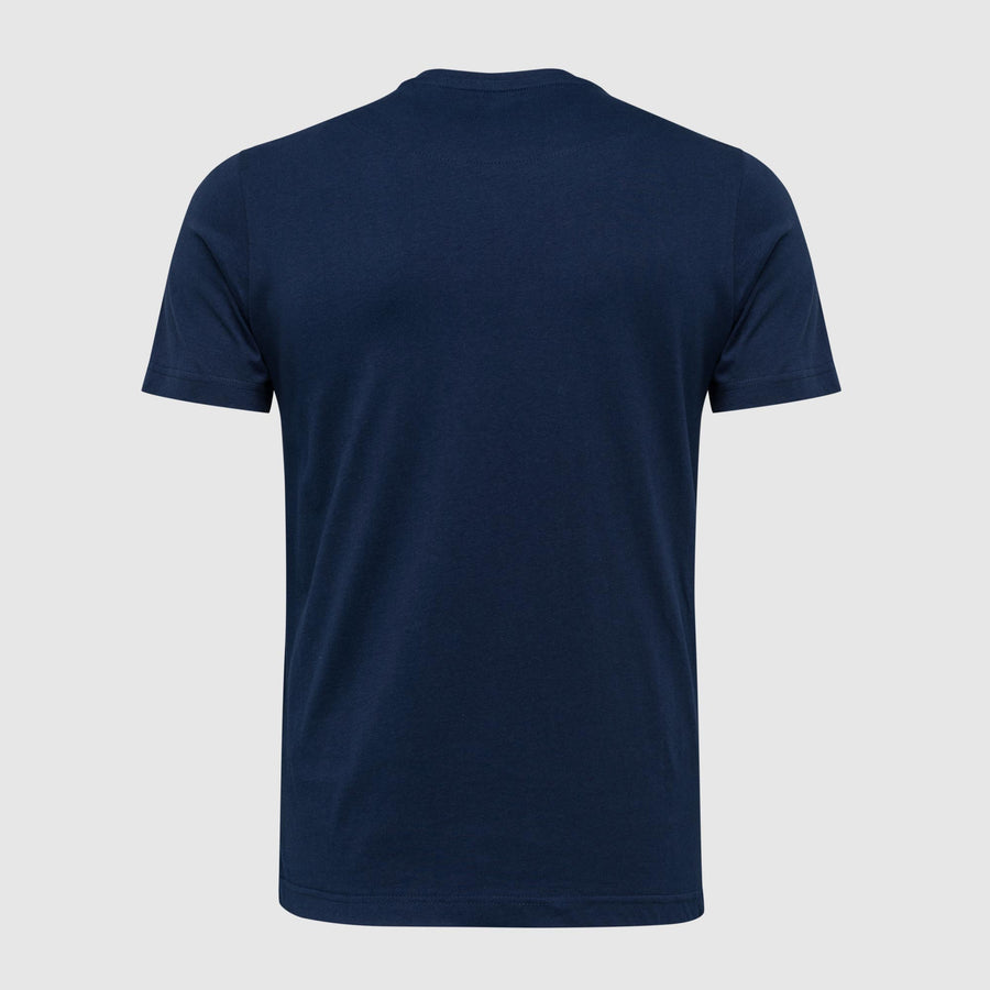 T-Shirt con scritta stampa laser