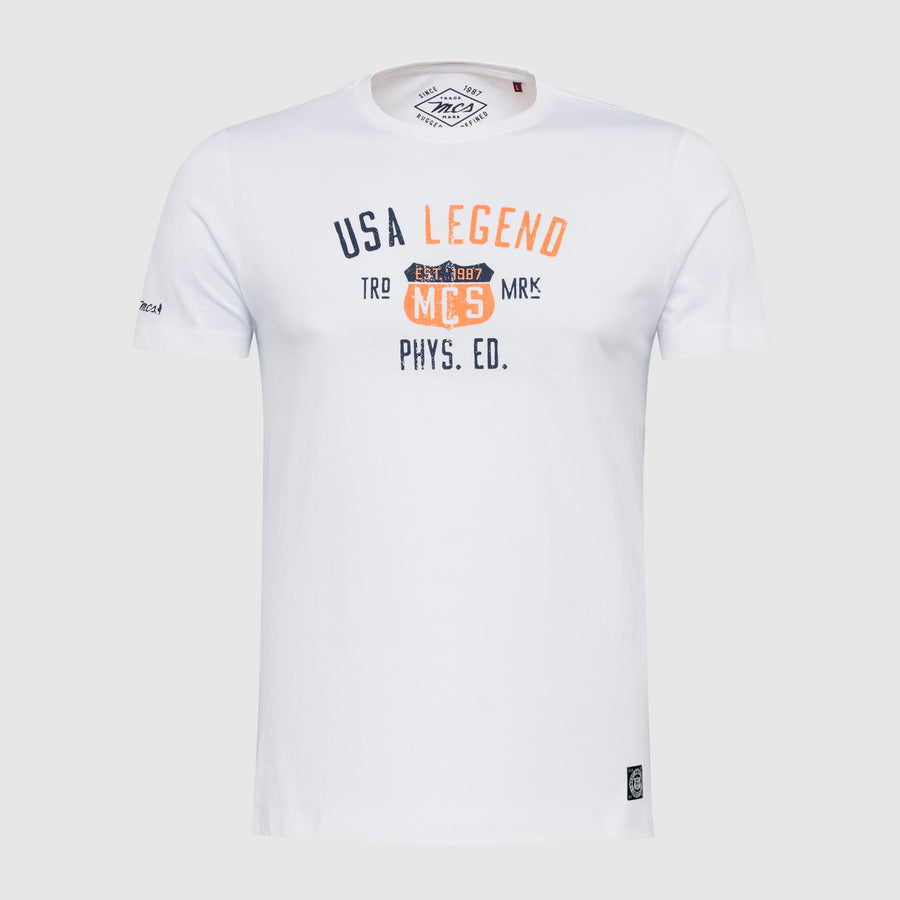 T-shirt with heritage print