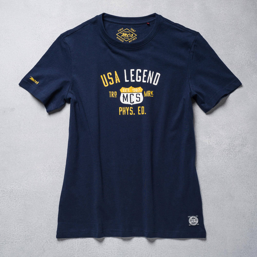 T-shirt with heritage print