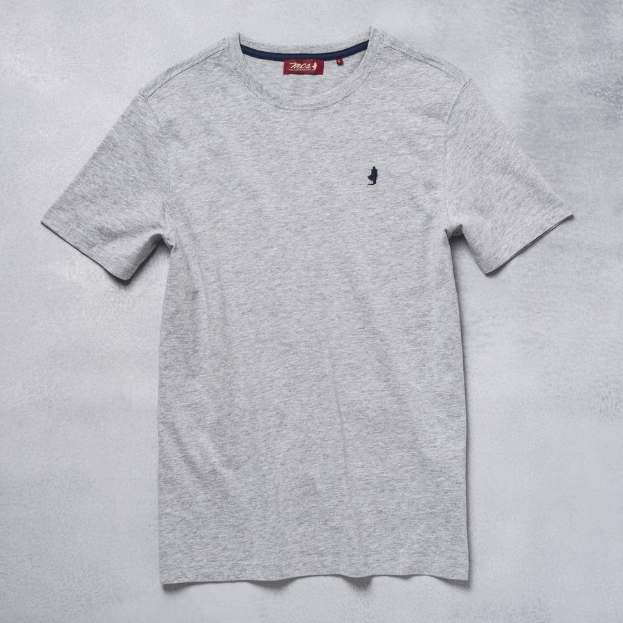 Solid Colour T-Shirt with Small Logo