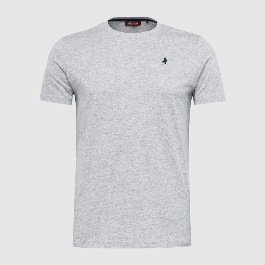 Solid Colour T-Shirt with Small Logo