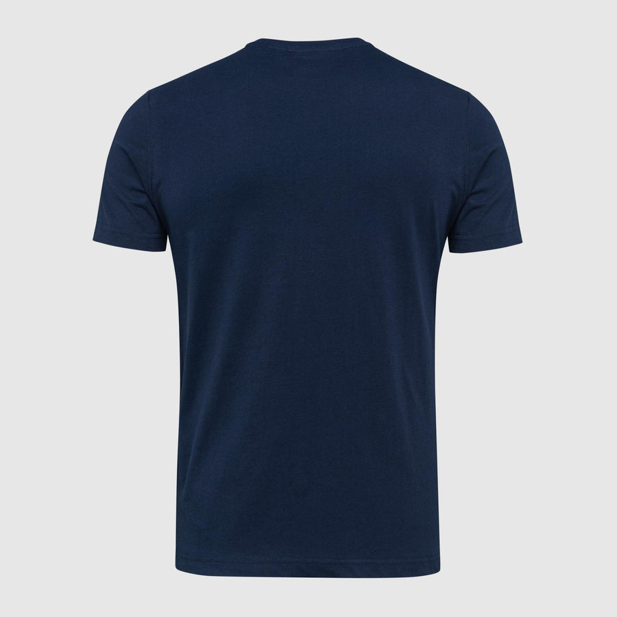 Solid Colour T-Shirt with Small Logo