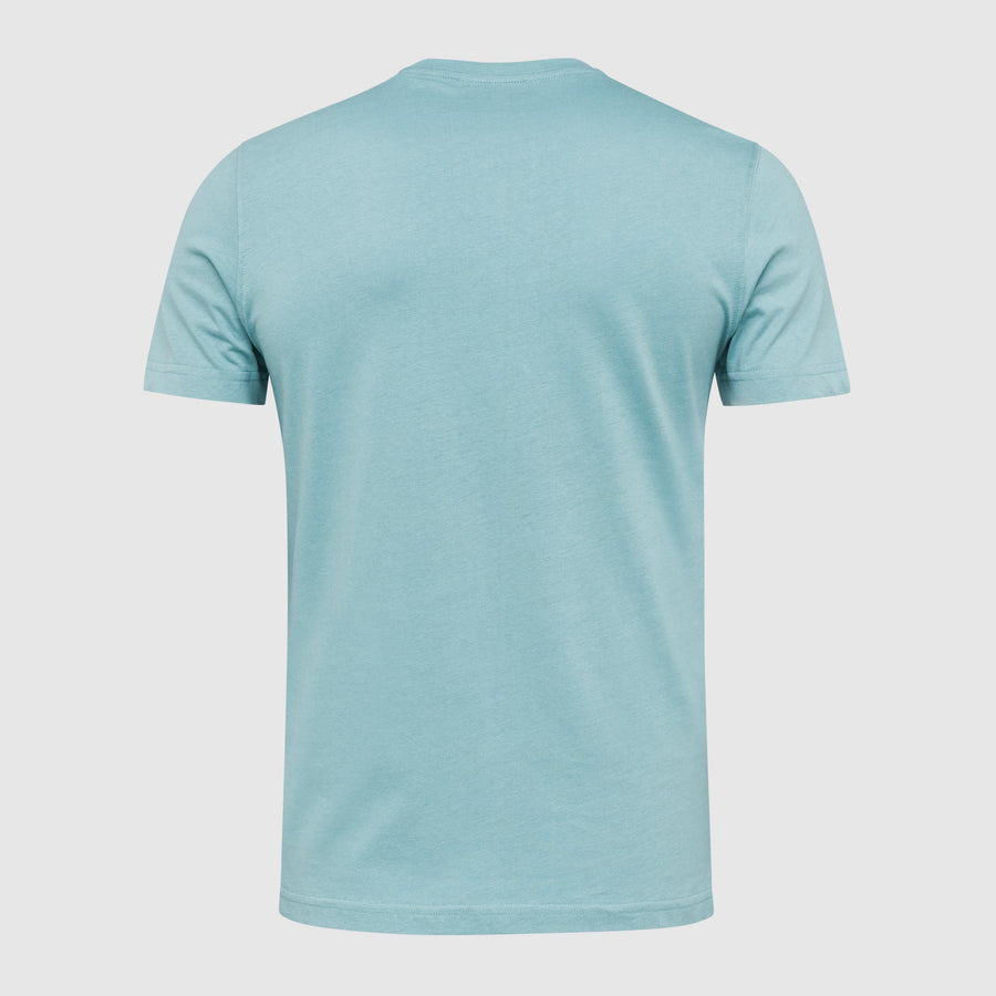 T-Shirt Tinta Unita con Logo Piccolo