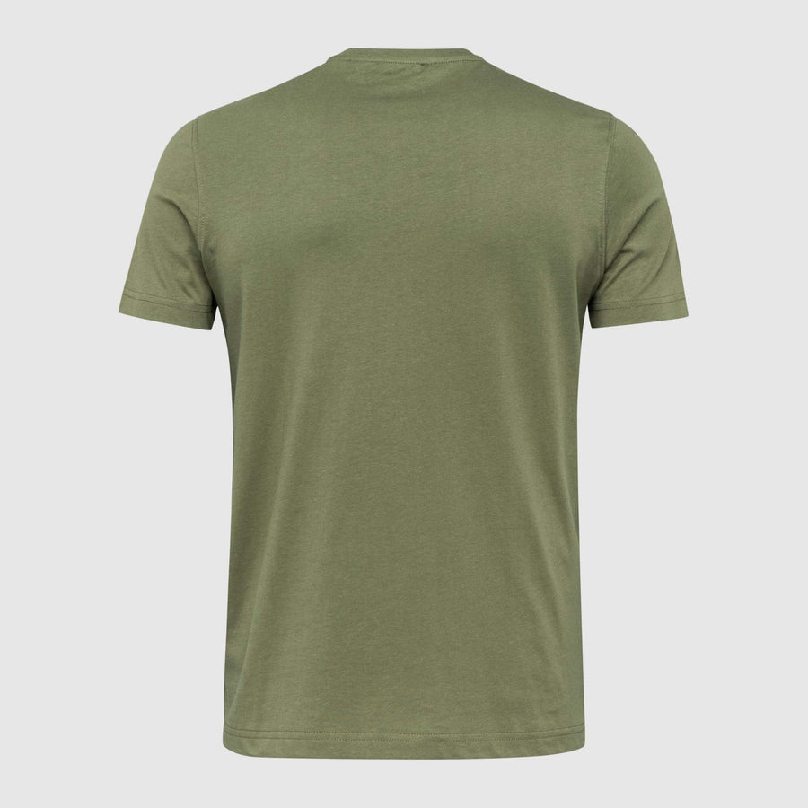 Solid Colour T-Shirt with Small Logo