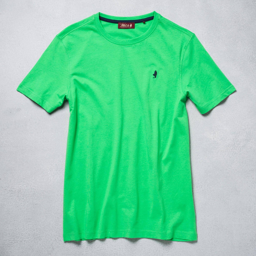 Solid Colour T-Shirt with Small Logo