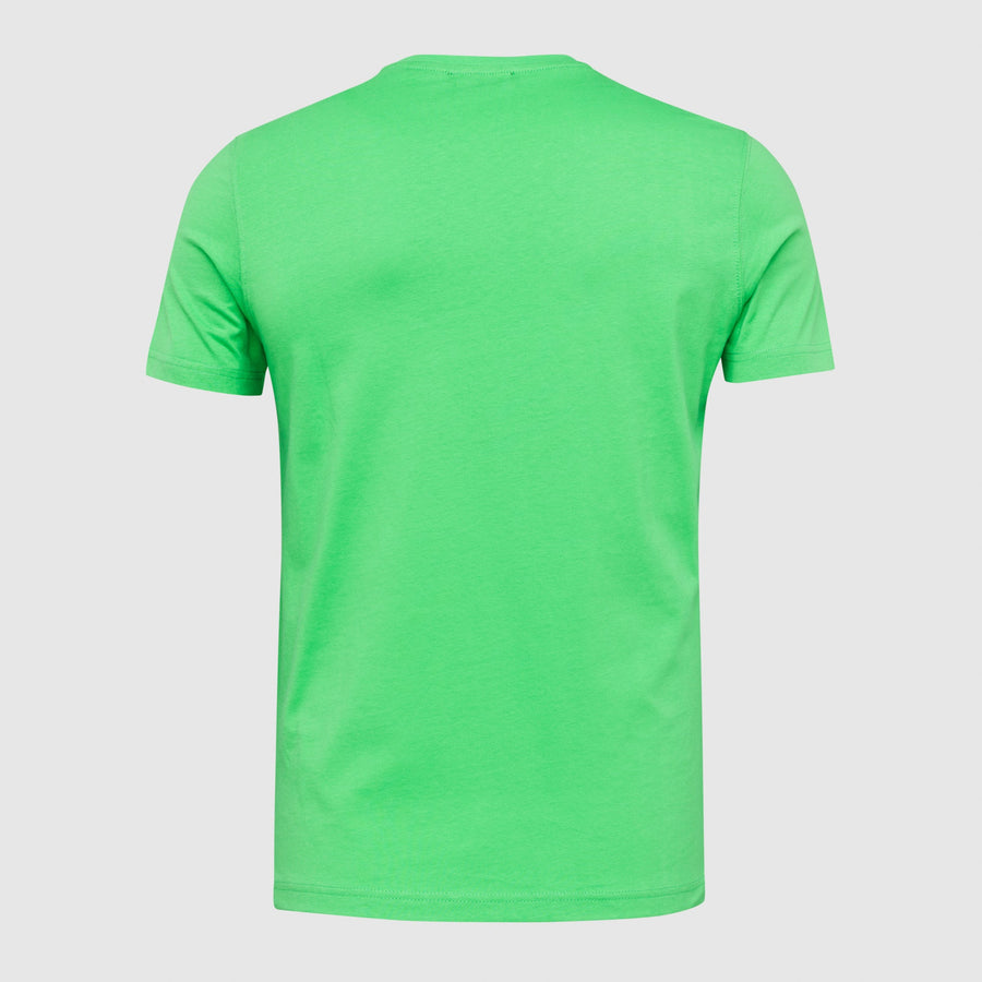 Solid Colour T-Shirt with Small Logo