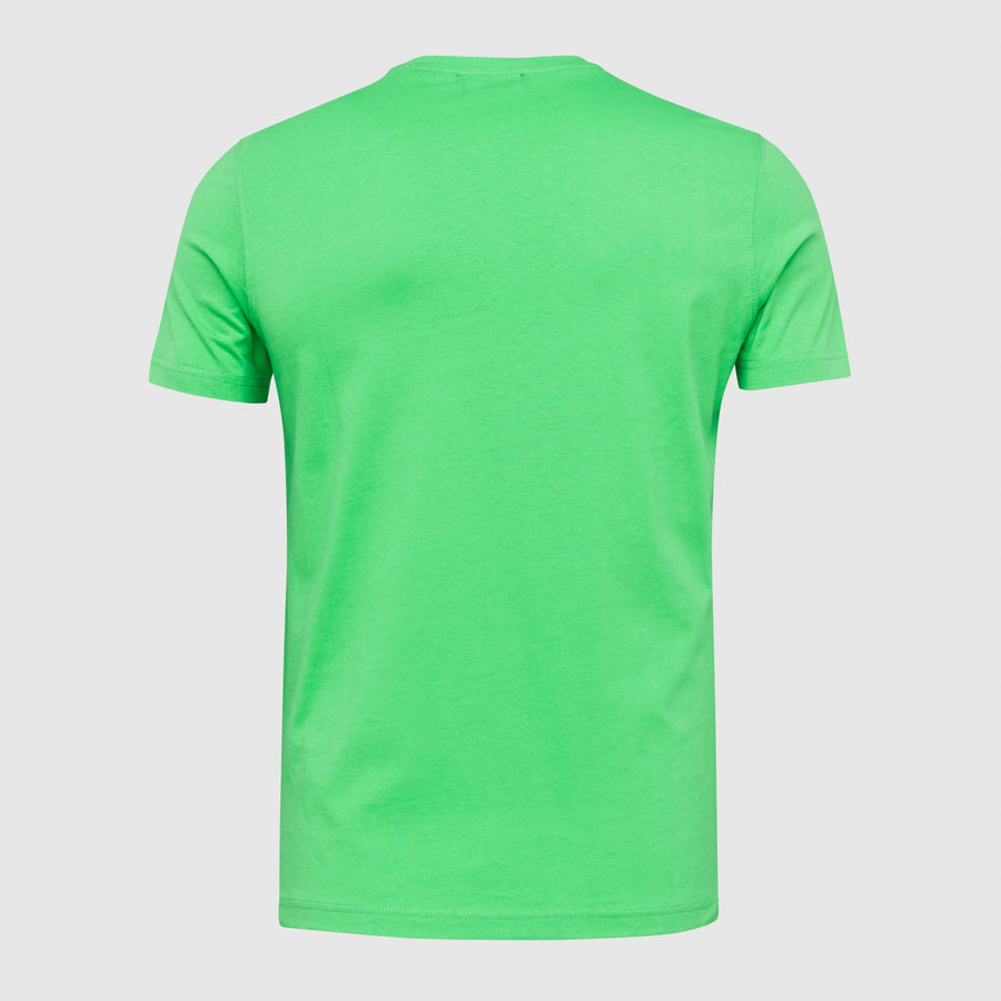 T-Shirt Tinta Unita con Logo Piccolo