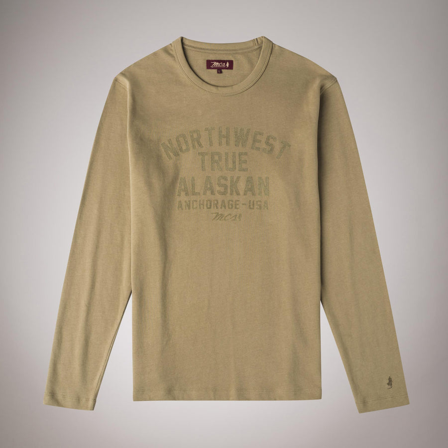 T-Shirt Manica lunga con scritta