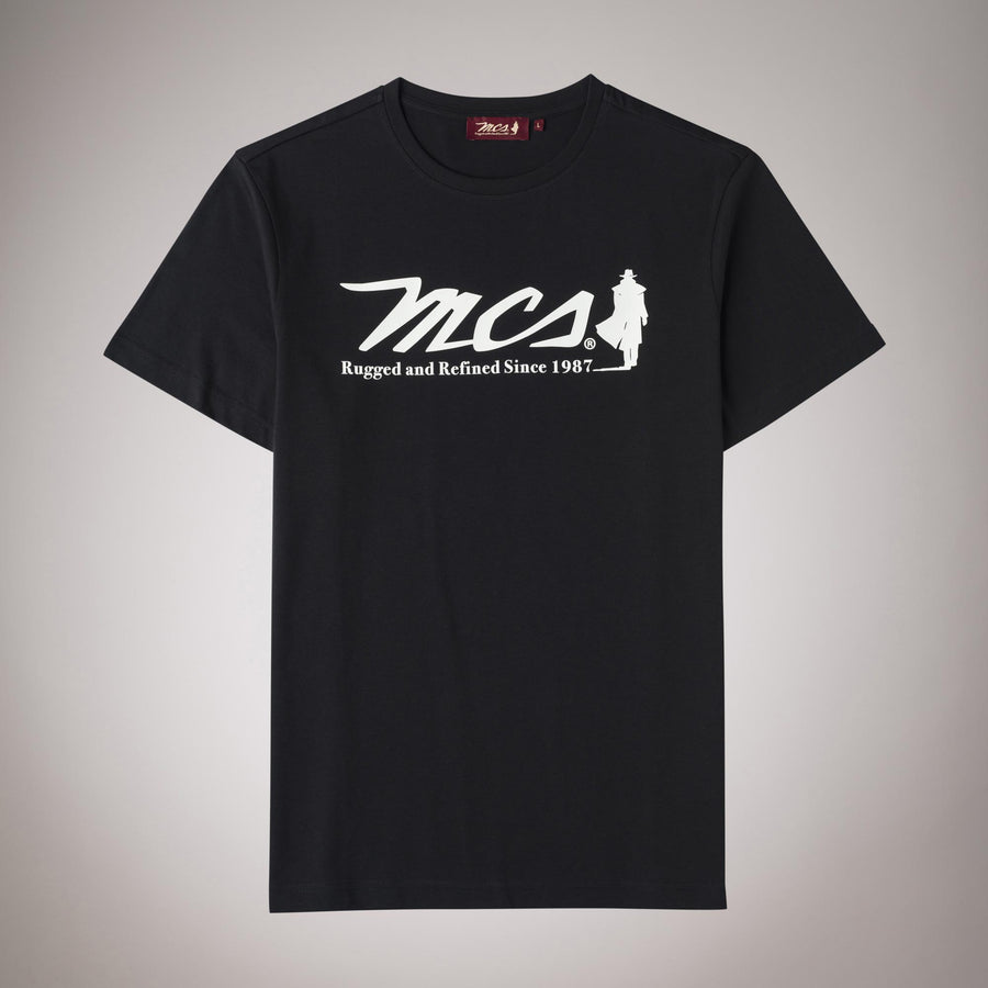 T-shirt with large logo