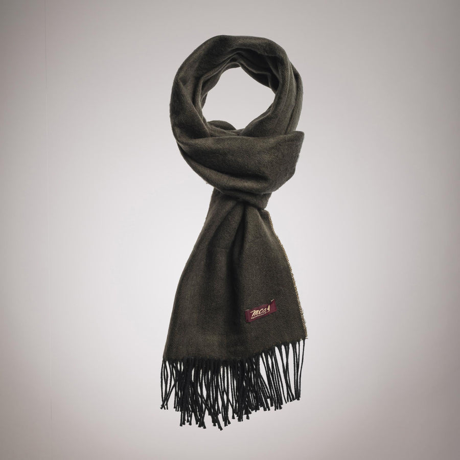 Herringbone fabric scarf