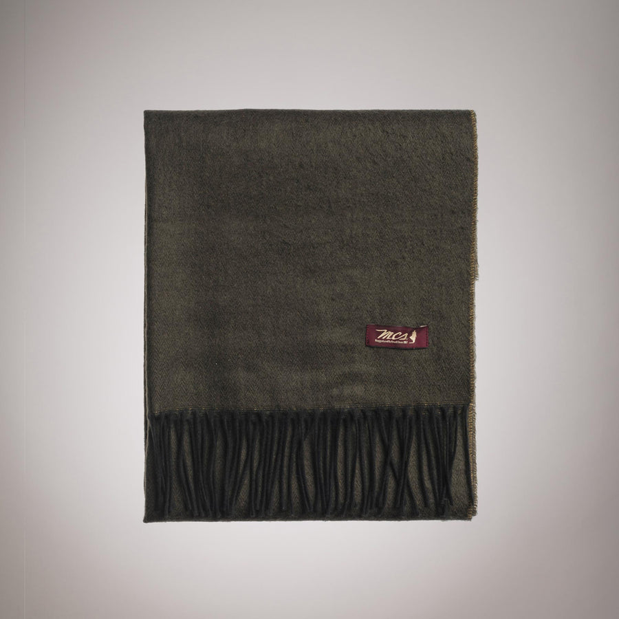 Herringbone fabric scarf